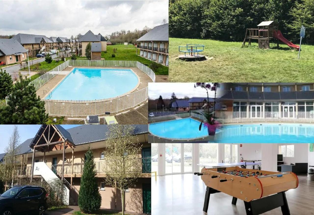 Le Fleur"H"On 11 D'Honfleur, T2 En Residence Avec Piscine, Wifi Et Parking Gratuits 에쿼뭐빌 외부 사진